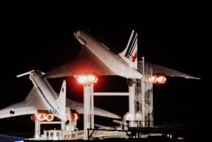 Concorde Blick aus dem Hotel Sinsheim